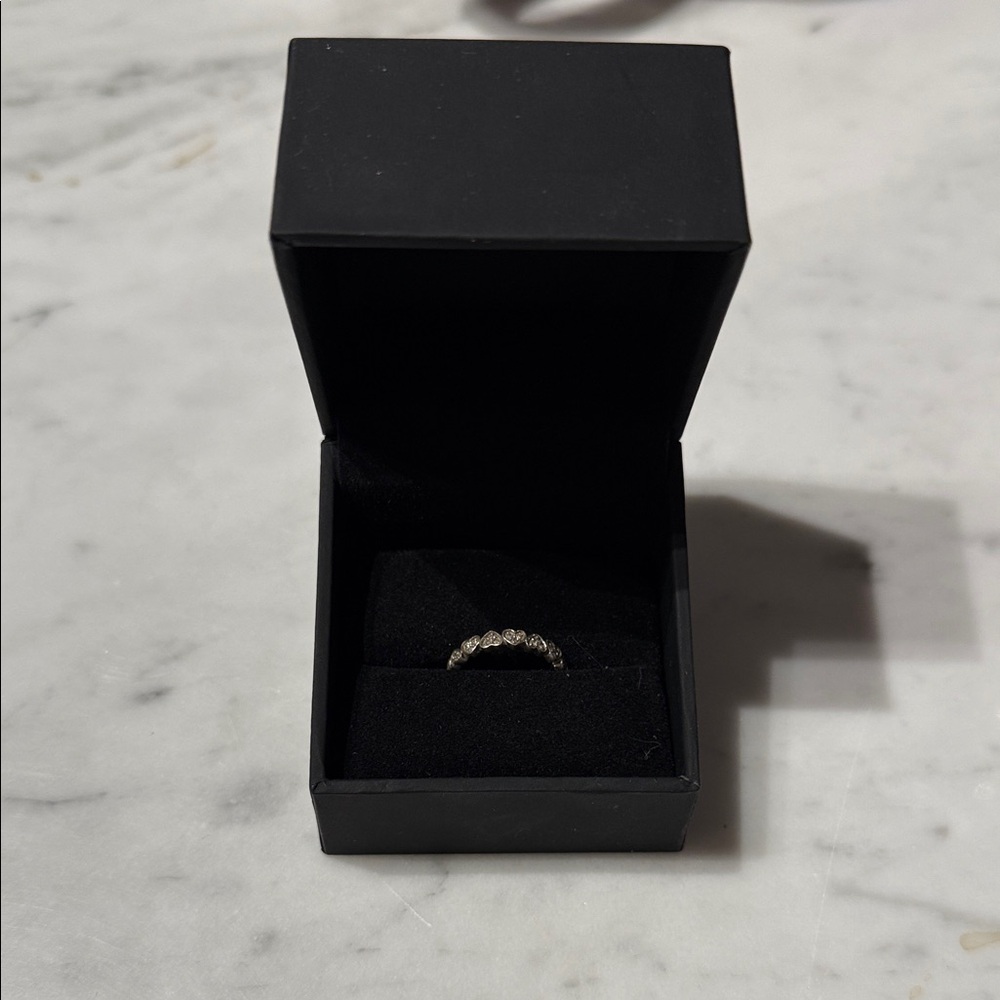 Kay Jewelers Silver Diamond Ring